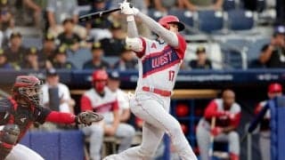【MLB】大谷翔平、リトルリーグ“聖地”で弾丸右前打＆二盗　1試合3出塁で打率.270、エ軍零敗