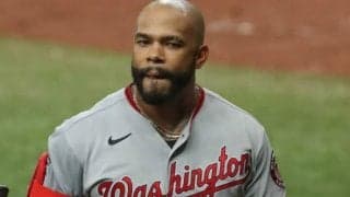 巨人、テームズを自由契約に　デビュー戦でアキレス腱断裂の大怪我を負う