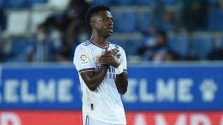 開幕2戦3発と自身は好調も…ドロー悔やむヴィニシウス「マドリーにとっての勝ち点1は良いものじゃない」