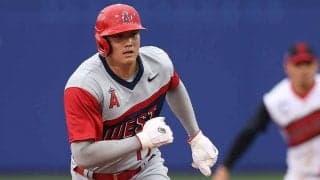 【MLB】大谷翔平の「アラレちゃんを超えた」1枚　躍動感溢れる写真が秘かな注目「漫画やん」