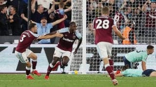 ハマーズが10人のレスター粉砕で開幕連勝!　アントニオがクラブのPL最多得点者に!《プレミアリーグ》