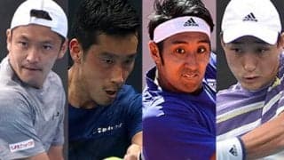 内山ら 全米OP予選が開幕