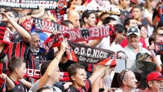 選手と観客が入り乱れたニースのスタジアム、今後4試合は事件が起きたスタンドが使用禁止に