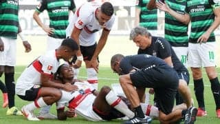 シュツットガルトの17歳FWサンコーの今季が終了…開幕戦でヒザを負傷し手術、全治は9〜12カ月