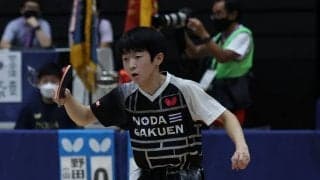 男子ベスト4決定　野田学園中はフルゲーム3試合制す＜卓球・全中団体男子準々決勝＞