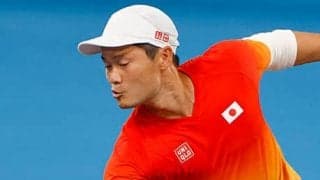 国枝慎吾 ストレートで初戦突破