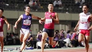 桐生祥秀、10秒18で優勝！　涙したリレー決勝から22日、五輪後初レースで貫禄