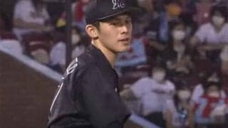 豪速球に仲間も驚き!?　佐々木朗希の速すぎ送球に「レアードめっちゃびっくり」