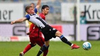 奥川ビーレフェルトと鎌田フランクフルトの日本人対決はドロー決着《ブンデスリーガ》