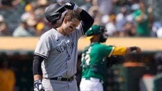 【MLB】ヤンキース、13連勝でストップ　9回ジャッジの反撃2ランも1点差惜敗