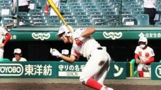 ドラフト候補の陰に隠れて快打連発。３、４年後のプロ入りに期待がかかる3人の好打者