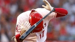 【MLB】スタンドに響く大谷翔平の悶絶…ボール直撃に米悲鳴「やめろ、やめろ、やめてくれ！」