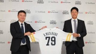 なぜ鷹は渡邉陸を昇格？　支配下70人目にGMが語る期待「高い打撃力を評価」