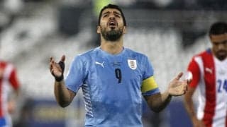 スアレスがウルグアイ代表不参加　ビジャレアル戦で負傷交代