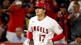 【MLB】大谷翔平の「確信歩きが格好良すぎ」　特大42号“密着映像”の「アングルたまらん」
