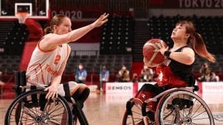 車いすバスケ女子代表が準々決勝で敗退…5〜6位決定戦に／東京パラリンピック