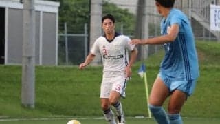 [男子サッカー]総理大臣杯初戦、新福大に５発快勝！