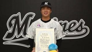 ファーム月間MVPを受賞したロッテ・森遼大朗に直撃！「石川歩さんをお手本にしています」