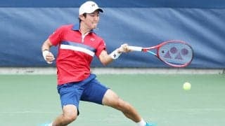 西岡良仁、右手首痛を押してプレーも元世界8位に敗退「3、4割の力でしか打てなかった」 [USオープン]