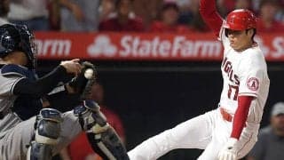 【MLB】大谷翔平、メジャー初ホームスチールに米メディア騒然　「何でもできる」「予想外だ」