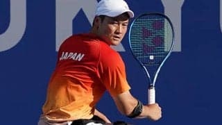 国枝慎吾 熱戦制しパラ4強へ