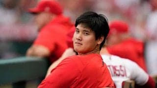 【MLB】大谷翔平が「ちょっかい出してんの可愛い」　同僚への“いたずら”にファン悶絶