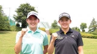 プロテスト合格2か月の岩井ツインズが優勝争い　姉の明愛が単独首位、妹・千怜は4位