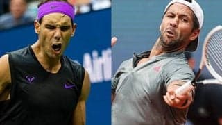 ナダルがベルダスコを観戦