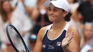  世界1位バーティ 全米3回戦へ 