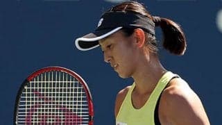 土居美咲 全米OP2回戦敗退