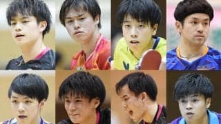 世界卓球選考合宿 男子は宇田、及川らが予選リーグ突破 リオ銀の吉村真晴は新型コロナ陽性で棄権