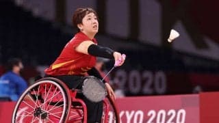 「ママの試合は何時から？」バドミントン山崎悠麻、メダルを期待させるストレート勝ち