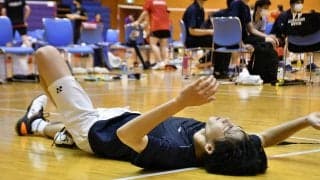 【バドミントン部男子】同大に敗北し、秋季リーグ初戦黒星