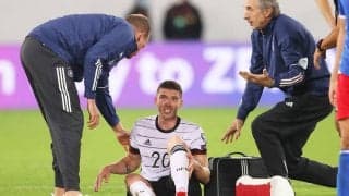 ドイツ代表MFゴセンズが関節胞を損傷…出場はメディカルチームの判断に
