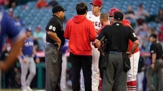 【MLB】「一瞬、心臓が凍り付いた」　大谷翔平、164キロ打球の右手直撃に米メディア＆ファン悲鳴