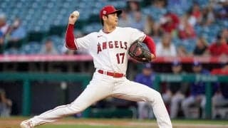 【MLB】大谷翔平、160キロ連発で5回まで2失点の力投　打者では2打数無安打、2桁勝利に王手なるか