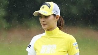 新垣比菜、3年ぶり2勝目へ暫定首位　賞金65位からシード権死守へ「焦りはあります」