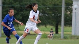 [女子サッカー]終了間際、佐々木の同点弾で日体大にドロー