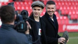 ベッカム息子のロメオがアメリカ3部でプロ選手に、FKは父譲り