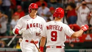 【MLB】「間違いなくボールは破壊」　大谷翔平、衝撃音から130mの特大43号にエ軍OBは狂喜乱舞