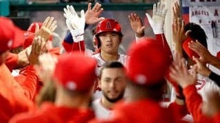 【MLB】大谷翔平、特大43号3ランでメジャー通算90本塁打　ペレスに3本差、エ軍勝率5割復帰