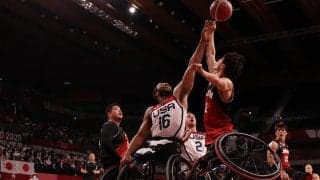 車いすバスケ男子代表がアメリカに惜敗…初の銀メダル獲得／東京パラリンピック