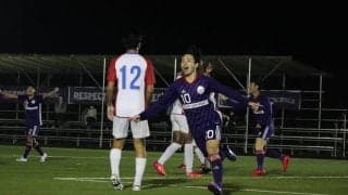 [男子サッカー]山下の劇的弾！110分の死闘制し、初優勝に王手