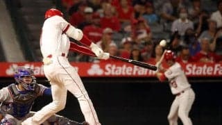 【MLB】「今まで聞いた打球音と別次元」　大谷翔平、球場に響き渡った43号に米実況も驚愕