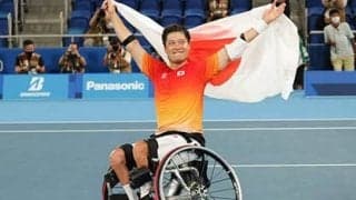 車いすテニス・国枝慎吾が涙の金メダル。自信をよみがえらせた試合とレジェンドからの言葉