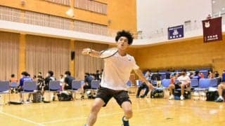 【バドミントン部男子】京産大を４－１で制す！