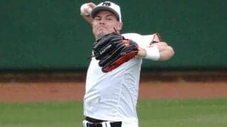 「ノビがすげぇ」「秘密兵器になる」　巨人新助っ人、挨拶代わりの“鬼肩バズーカ”