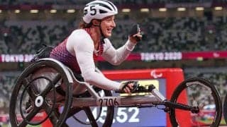 ボランティアへ、米パラ選手が友好の自撮りショットで別れ「良い時も苦しい時も…」