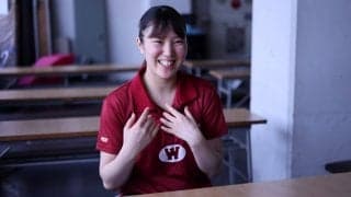 スポーツ推薦ではなく自己推薦で入学　早稲田大エース・笹尾明日香の卓球に懸ける決意