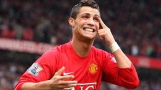 C・ロナウドがついにユナイテッド合流！ 12年ぶりに練習場で汗を流す